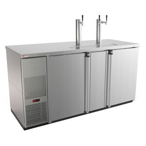 Micro Matic MDD68S-E 69 Inch Draft Beer Cooler Two Section 28 cu ft