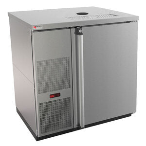 Micro Matic MDD36S-E-LT 36 Inch Draft Beer Cooler with Digital Thermostat