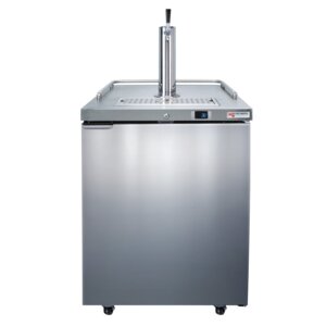 Micro Matic MDD23SGR-E 25 Inch Draft Beer Cooler Self-contained Refrigeration