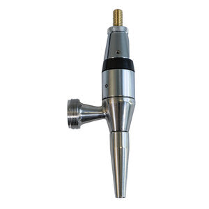 Micro Matic 12543 Faucet Manual Dispense Short Shank for Tower Use Polished Stainless Steel