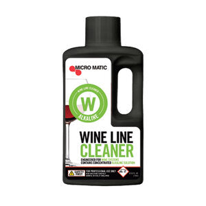 Micro Matic MM-W68 68 Oz Bottle Alkaline Wine Line Cleaner 6 Packs