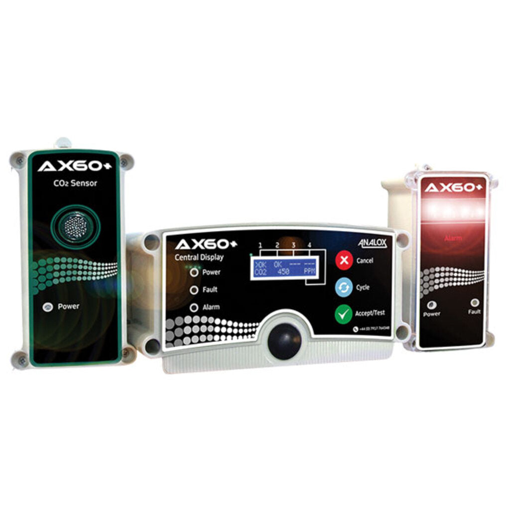 Analox Ax60+ CO2 Leak Detector Kit - NFPA/IFC/OSHA Compliant
