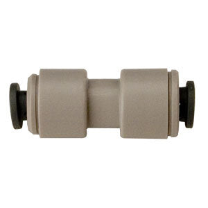 Micro Matic PI200806S 1/4 Inch Reducing Straight Connector Polymer