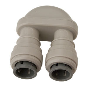 Micro Matic PIUB16S 1/2 Inch U Bend Tubing Hose Fitting with Durable Plastic
