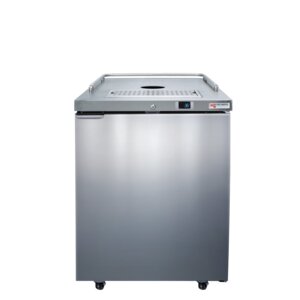 Micro Matic MDD23S-E-LT 25 Inch Draft Beer Cooler Self-Contained Stainless Steel