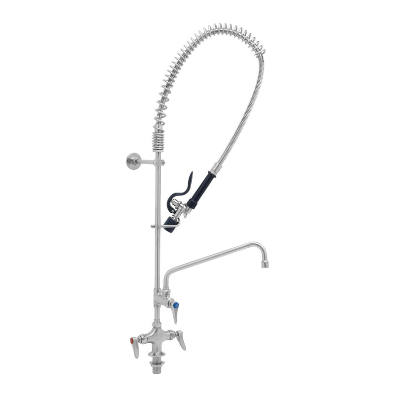 T&S Brass S-0113-A12-BJ 12" Swing Nozzle Stainless Steel EasyInstall Pre-Rinse - S-0107-J 1.07 GPM