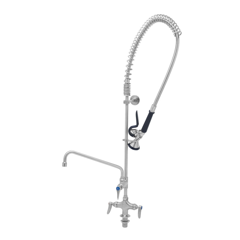 T&S Brass S-0113-A12-BY 12" Swing Nozzle EverSteel Single Hole Pre-Rinse - S-0107-Y Spray Valve