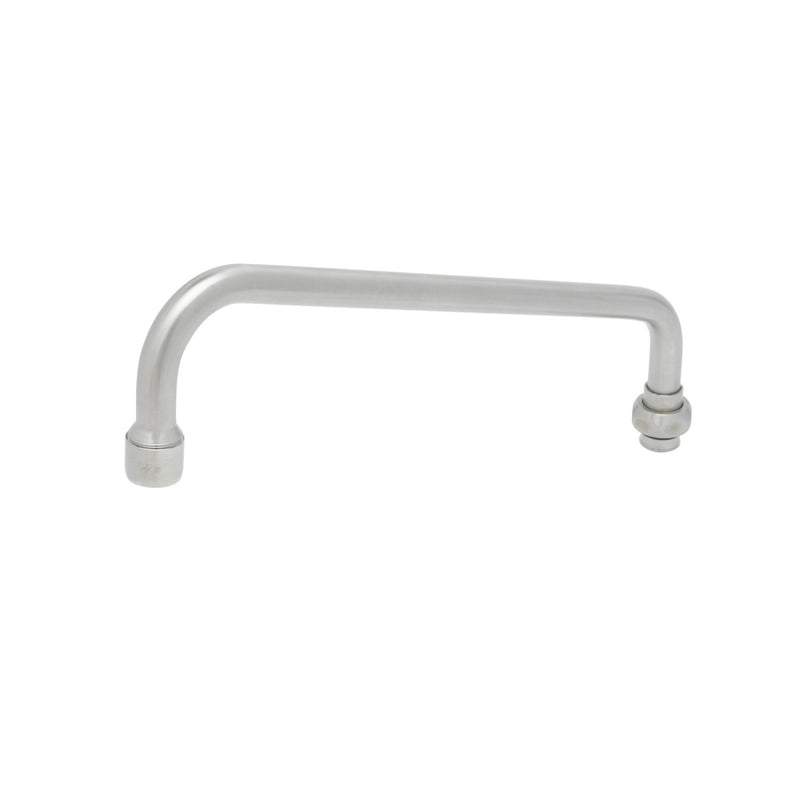 T&S Brass S062X-V20 12" Stainless Steel Swing Nozzle - 2.0 GPM Vandal-Resistant Aerator