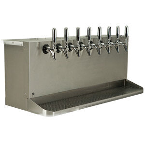 Micro Matic SB838-KR 40 Inch Draft Beer Dispenser Underbar with Drip Tray