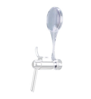 Micro Matic SPMH-60-5890 60mm Medallion Holder Side Pull Faucet Stainless Steel with Corrosion Resistance