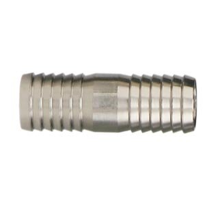 Micro Matic SSS-F2 1/2 Inch Splicer Vinyl Hose Tubing Fitting Stainless Steel