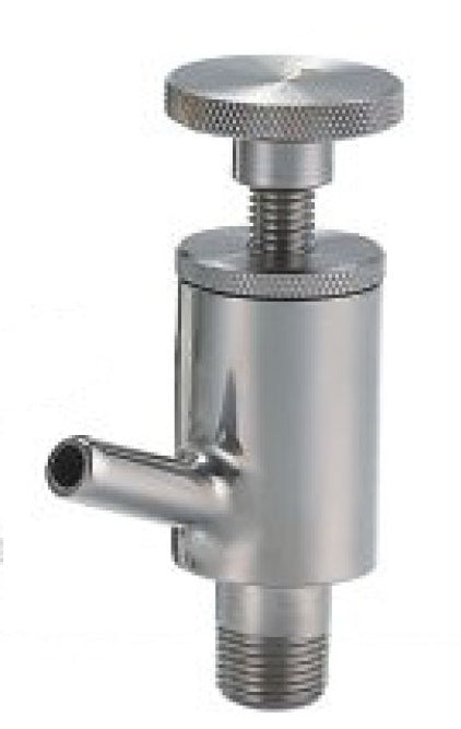 3/8" NPT Sample Valve - PTFE (SVW) - T304 Stainless Steel - Wayland Industries - W4SVWN-P-.375