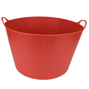 Micro Matic TT-75R 75-liter Flexible Container with Handles Red Polypropylene