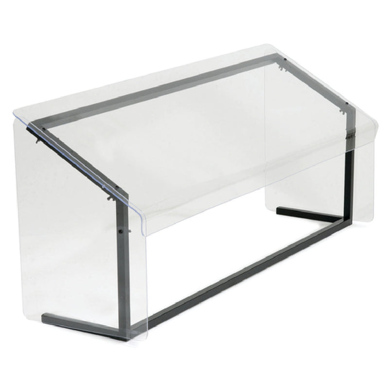 Carlisle 914807 48 Inch Portable Sneeze Guard Free-standing Acrylic Shield