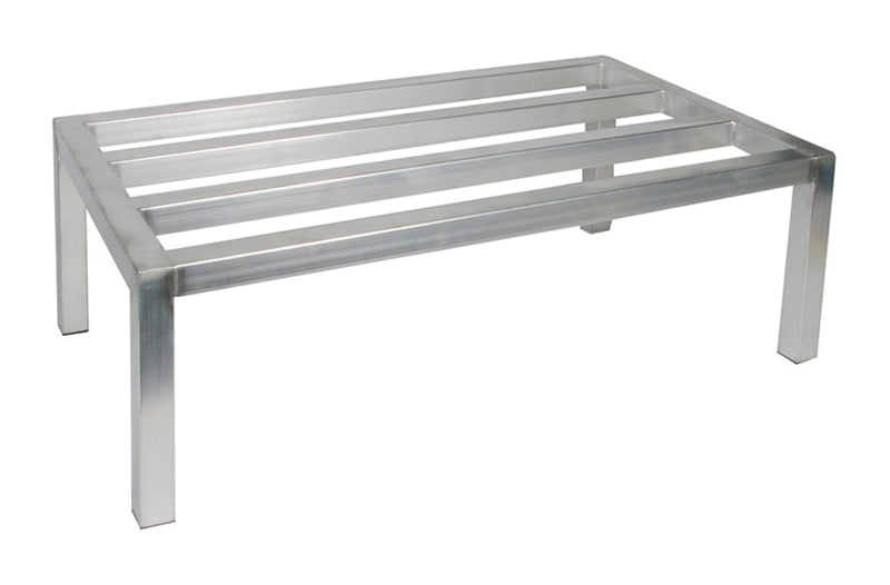 Winco ADRK-2060 60 Inch Dunnage Rack Aluminum Vented Holds 1200 lbs