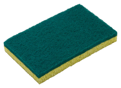 Winco SP-SC63 6 Inch Dual Surface Scrub Sponge - Non-Scratch Cellulose General Duty Kitchen