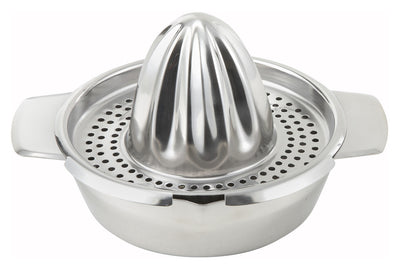 Winco JC-4 5 Inch Dia Manual Juicer Hand Stainless Steel with Ergonomic Handle