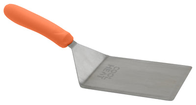 Winco TNH-63 5 Inch Turner Heat Tolerant Cutting Edge Nylon Handle Satin Finish