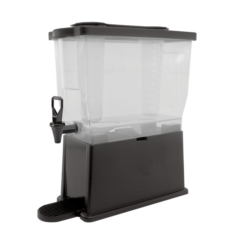 Classic Cold Beverage 3-Gallon Round Beverage Dispenser in Black