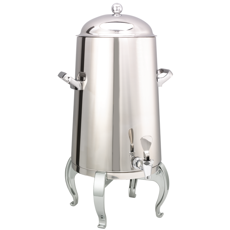 Flame Free™ Thermo-Urn™ 5-Gallon Vacuum Insulated Urn with Regal Legs and Domed Lid in Polished Stainless