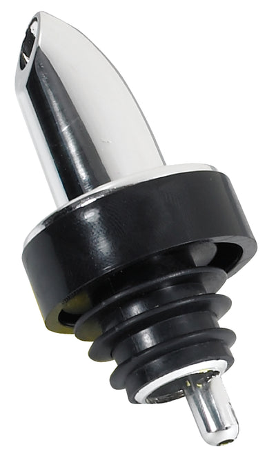 Winco PP-C Liquor Pourer Chrome Plated Plastic Breather Tube with Fast Flow