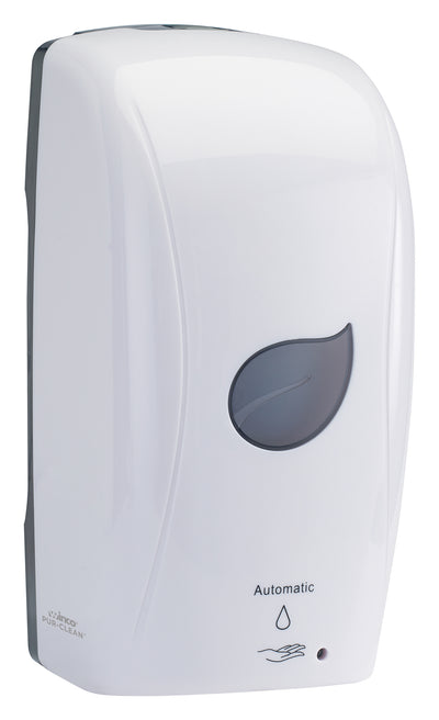 Winco SDAF-1W 35 Oz Foam Soap Dispenser Wall Mount White Plastic