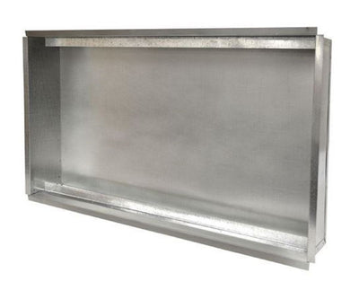 Air Duct Products 5481.1818-26, 18x18 Return Air Grille, Silver Galvanized Steel Wall & Ceiling Vent Cover, 5481 Series