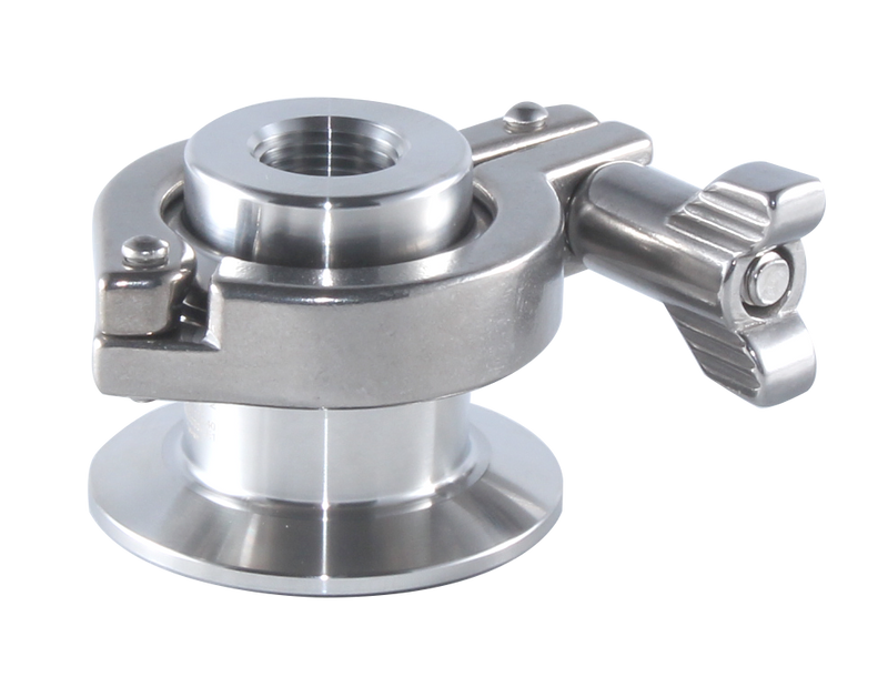 4" Air Blow Check Valve - EPDM - Female Npt (45AB) - T316L Stainless Steel - Wayland Industries - W645AB-4-FNPT