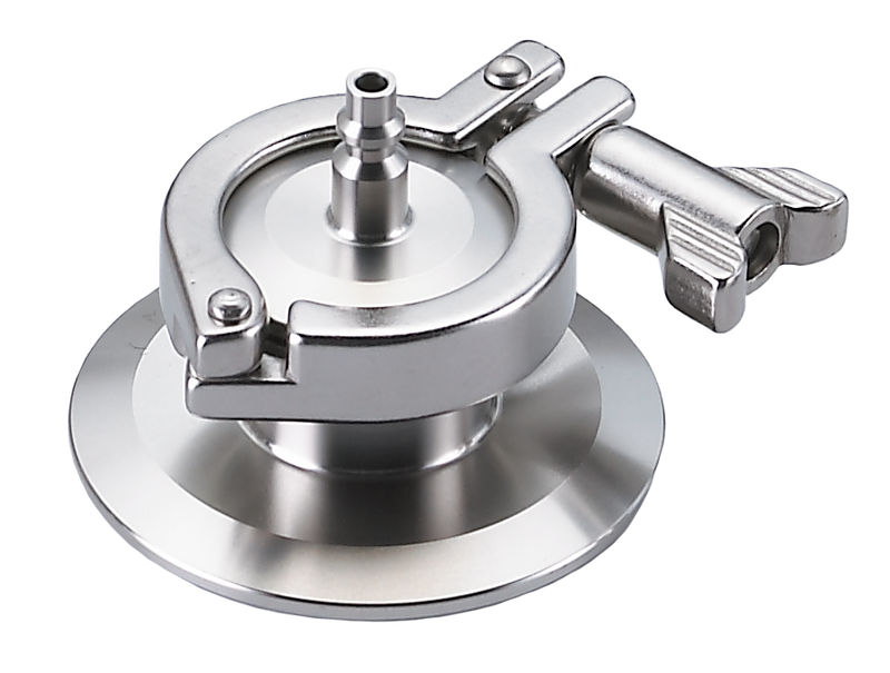 1" & 1.5" Air Blow Check Valve - EPDM - Quick-Connect Plug (45AB) - T316L Stainless Steel - Wayland Industries - W645AB-1/15-QC