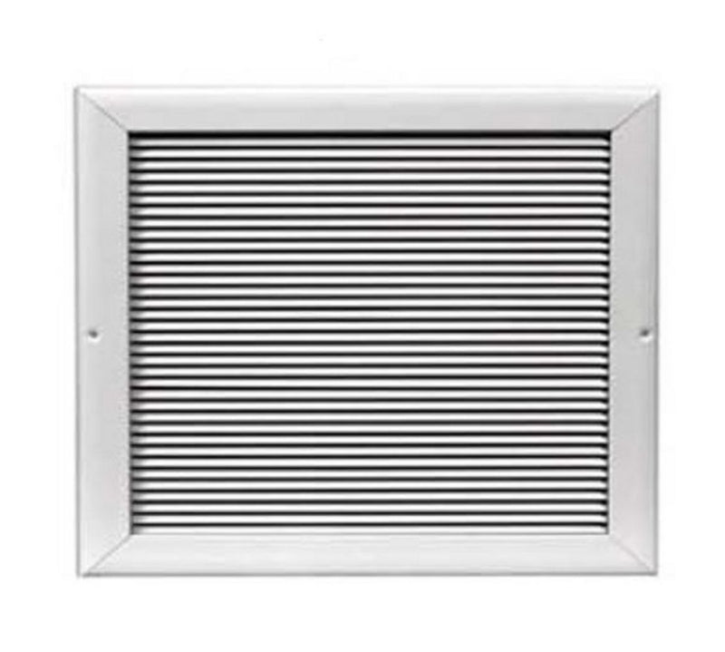 AirGuide DG3 WH 24X24, 24x24 Return Air Grille, White Aluminum Wall & Ceiling Vent Cover