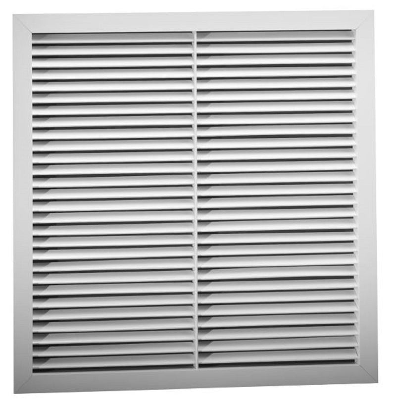 AirGuide RAME WH 24X18, 24x18 Return Air Grille, White Aluminum Wall & Ceiling Vent Cover