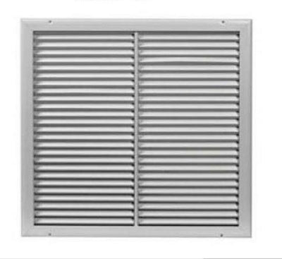 AirGuide RAT WH 24X24, 24x24 T-Bar Lay-In Return Air Grille, White Aluminum Wall & Ceiling Vent Cover