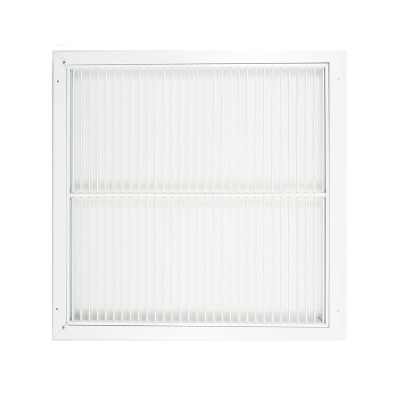 AirGuide RF2DSME WH 38X22, 38x22 Return Air Filter Grille, White Aluminum Filter Back Vent Cover, Fits 371/2x211/2x1 Filter