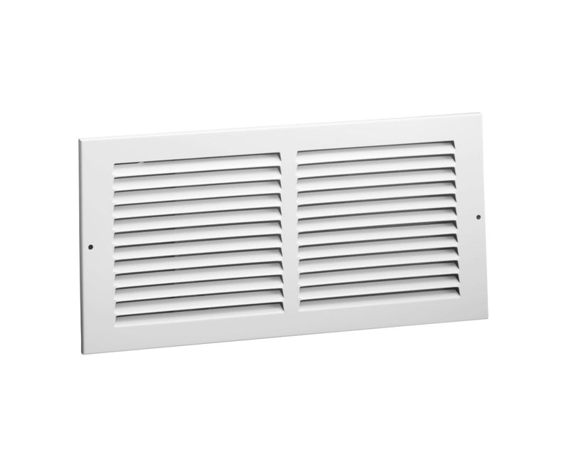 AirMate 01111212CW, 12x12 Return Air Grille, White Steel Wall & Ceiling Vent Cover