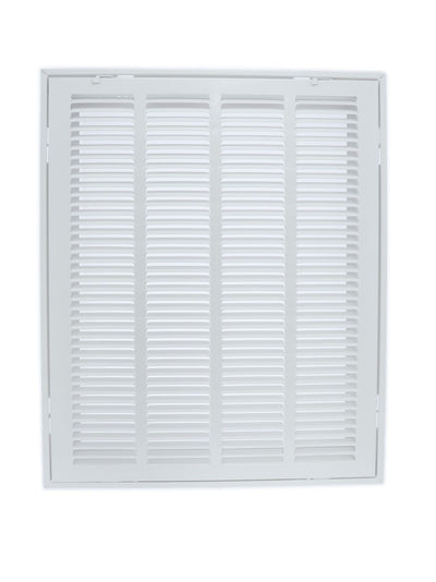 AirMate 01152020CW, 20x20 Return Air Filter Grille, White Steel Filter Back Vent Cover, Fits 20x20x1 Filter, 170 FF Series