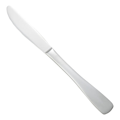 12 pack Winco 0016-08 Winston Dinner Knife, 18/0 Heavyweight