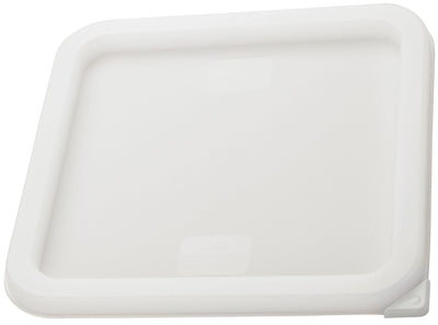 Winco PECC-M 9-1/8 Inch Food Storage Container Cover White Polyethylene