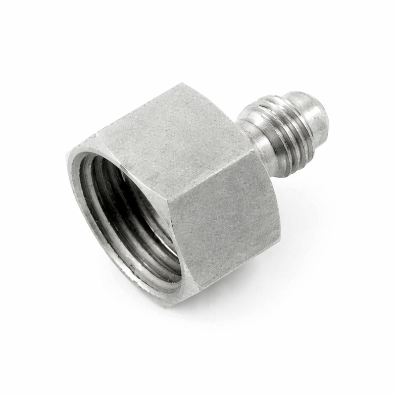 CO2 Tank Adapter - Female CGA-320 to 1/4" MFL | 304 Stainless Steel High-Pressure Gas Fitting