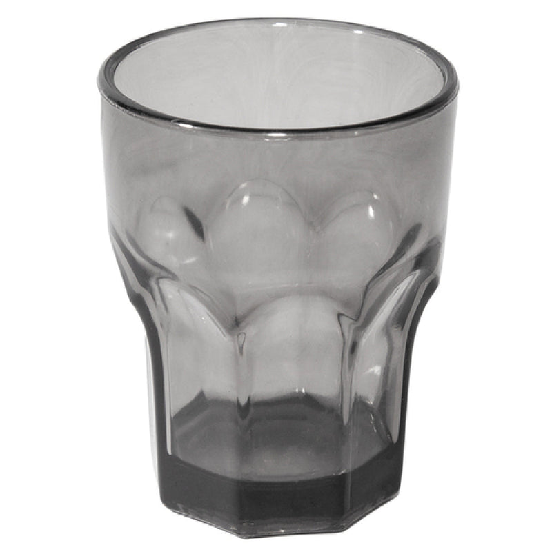 Carlisle 580618 6 Oz Tumbler Plastic Black Dishwasher Safe Stain Resistant