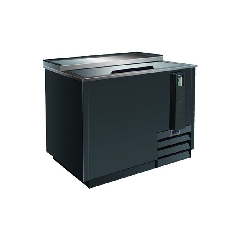 Serv-Ware 36" Horizontal Bottle Cooler - 8-Case Commercial Deep Well Cooler