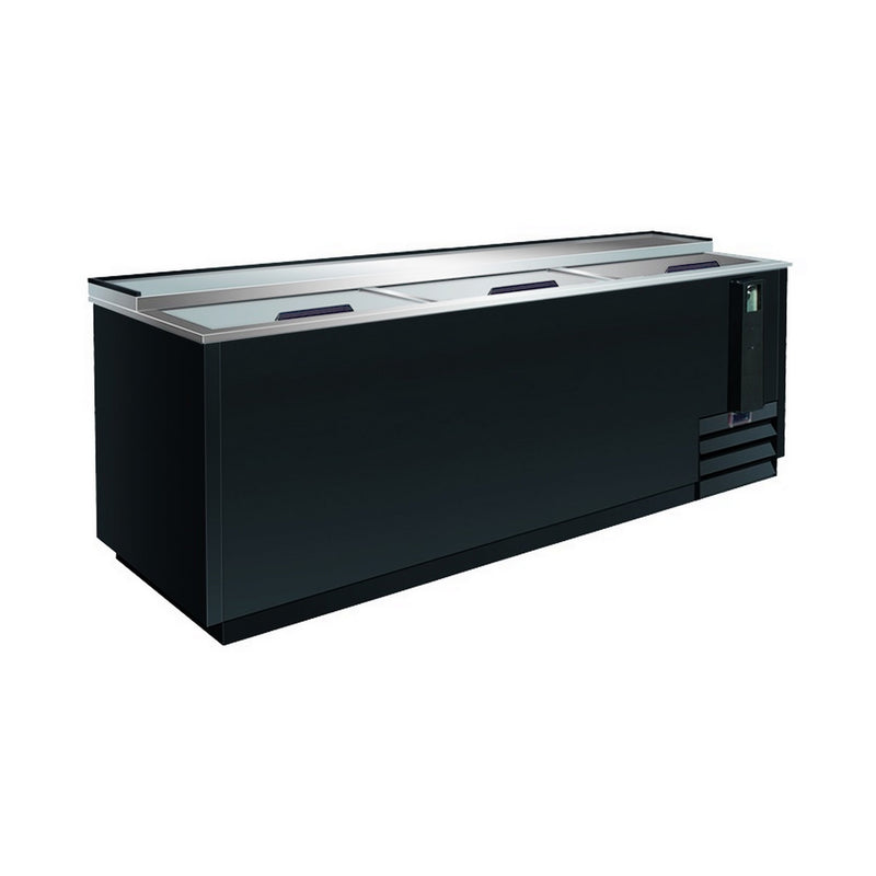 Serv-Ware 95" Horizontal Bottle Cooler - 39-Case Commercial Deep Well Cooler