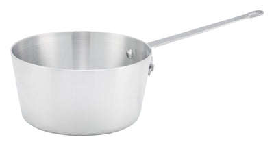 Winco ASP-5 5 Qt Sauce Pan Tapered Sides Riveted Handle Aluminum