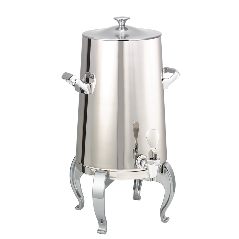 Flame Free™ Thermo-Urn™ 3-Gallon Vacuum Insulated Urn with Regal Legs and Classic Lid in Polished Stainless