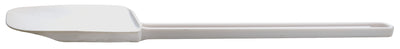 Winco PSGE-16 16 Inch Scraper Bowl-shape Head BPA Free Plastic White