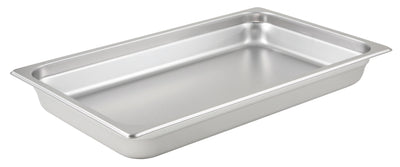 Winco SPJL-102 20 Inch Stainless Steel Steam Table Pan Anti-Jamming