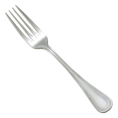 Winco 0036-05 Deluxe Pearl Dinner Fork 12 Pack - 18/8 Stainless Steel Extra Heavy Weight Upscale