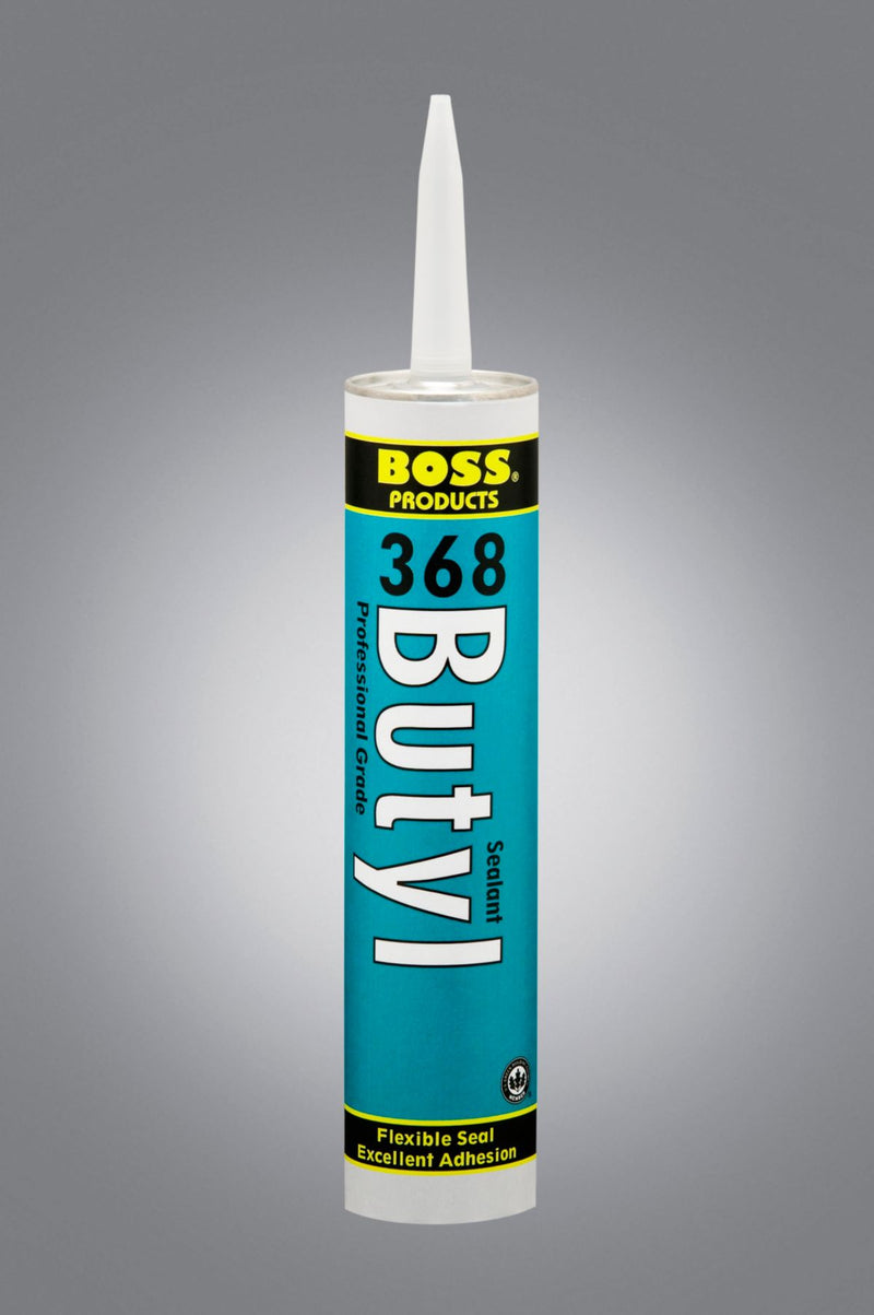 BOSS 142333, 36801 - 368-01 Butyl Rubber Sealant, 10.3 oz, White