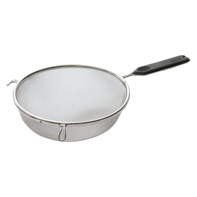 Winco MSTP-8SM 14 Inch Mesh Strainer Stainless Steel Plastic Handle