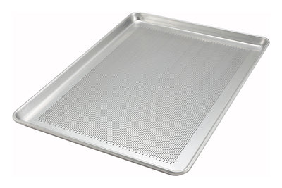 Winco ALXP-1826P 26 Inch Full Size Perforated Sheet Pan 18 Gauge Aluminum