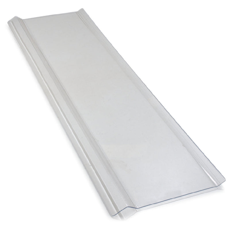 Carlisle 667807 6' Sneeze Guard Shield for Food Bars Clear Acrylic